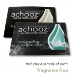 FREE Sample Achooz Saline Nose Wipes