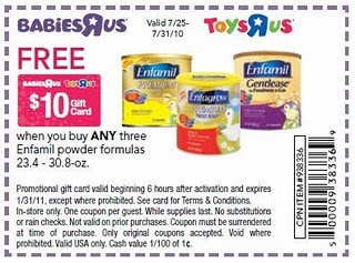 enfamil free samples and coupons