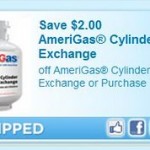 Save $2 on Amerigas Cylinder Exchange or Purchase