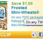 New Kellogg's Frosted Mini Wheats Coupon