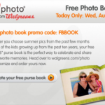 Facebook: FREE Purse Photo Book from Walgreens Today Only ($2.99 Shipping)