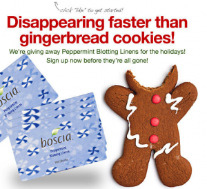 boscia blotting linens