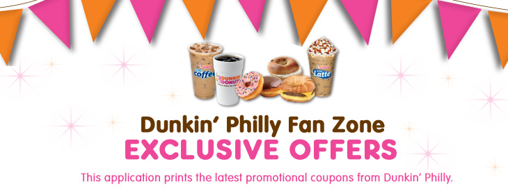 dunkin donuts free coffee  coupon