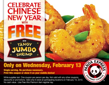 panda express coupon
